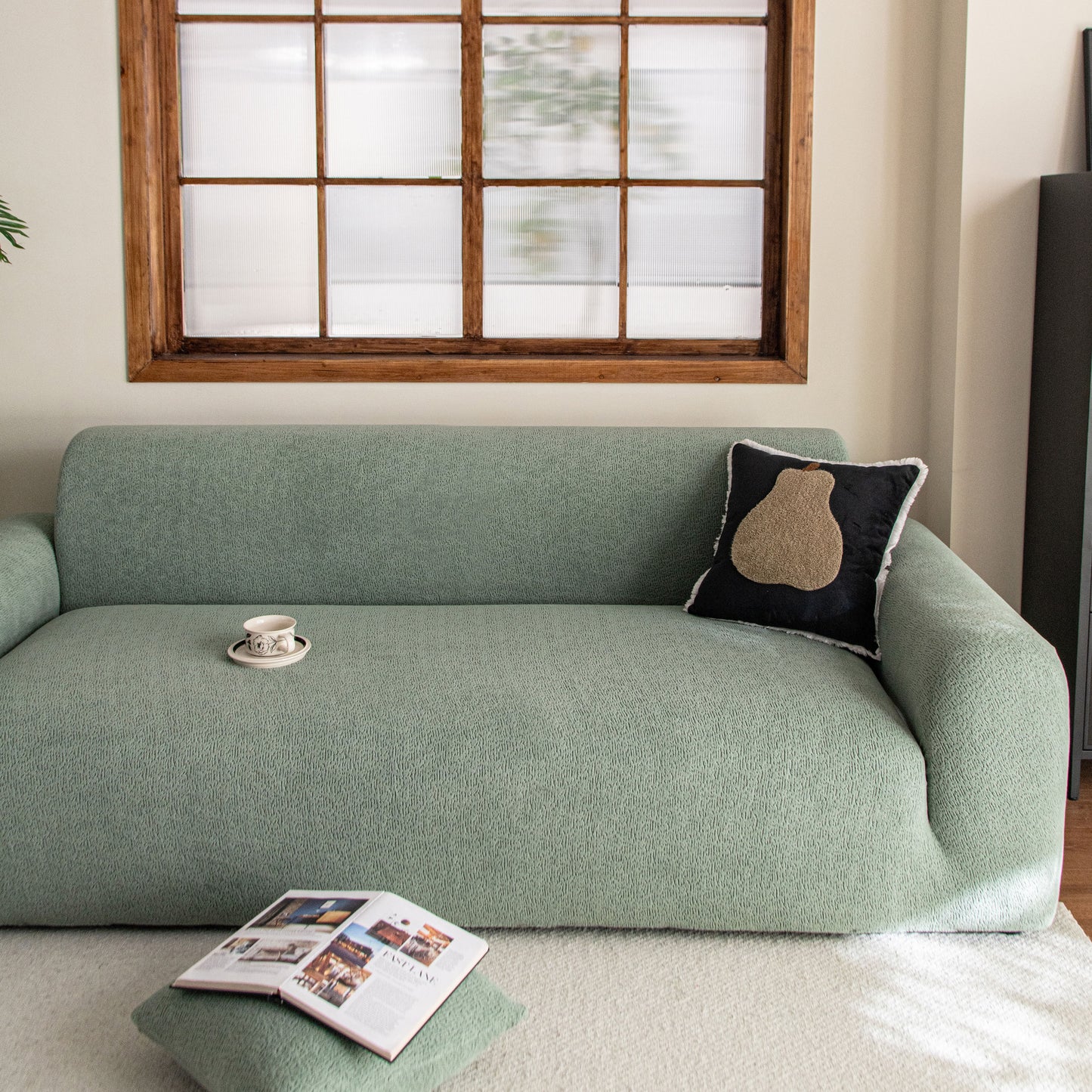 High Stretch Sofa Slipcover, Non Slip Couch Sofa Cover Washable Furniture Protector