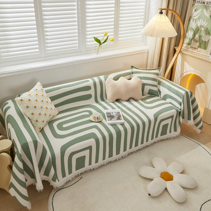 Möbelbezüge für Haustiere, Waffelgitterstoff Sofaüberwurf, Couchbezug Decke