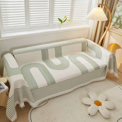 Möbelbezüge für Haustiere, Waffelgitterstoff Sofaüberwurf, Couchbezug Decke