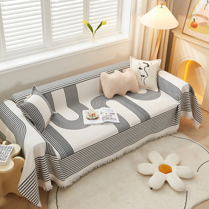 Funda de Sofá para la Mayoría de Sofás de Forma, Funda de Sofá de Lattice de Waffle, Fundas de Muebles Lavables para Mascotas