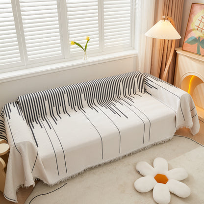 Möbelbezüge für Haustiere, Waffelgitterstoff Sofaüberwurf, Couchbezug Decke