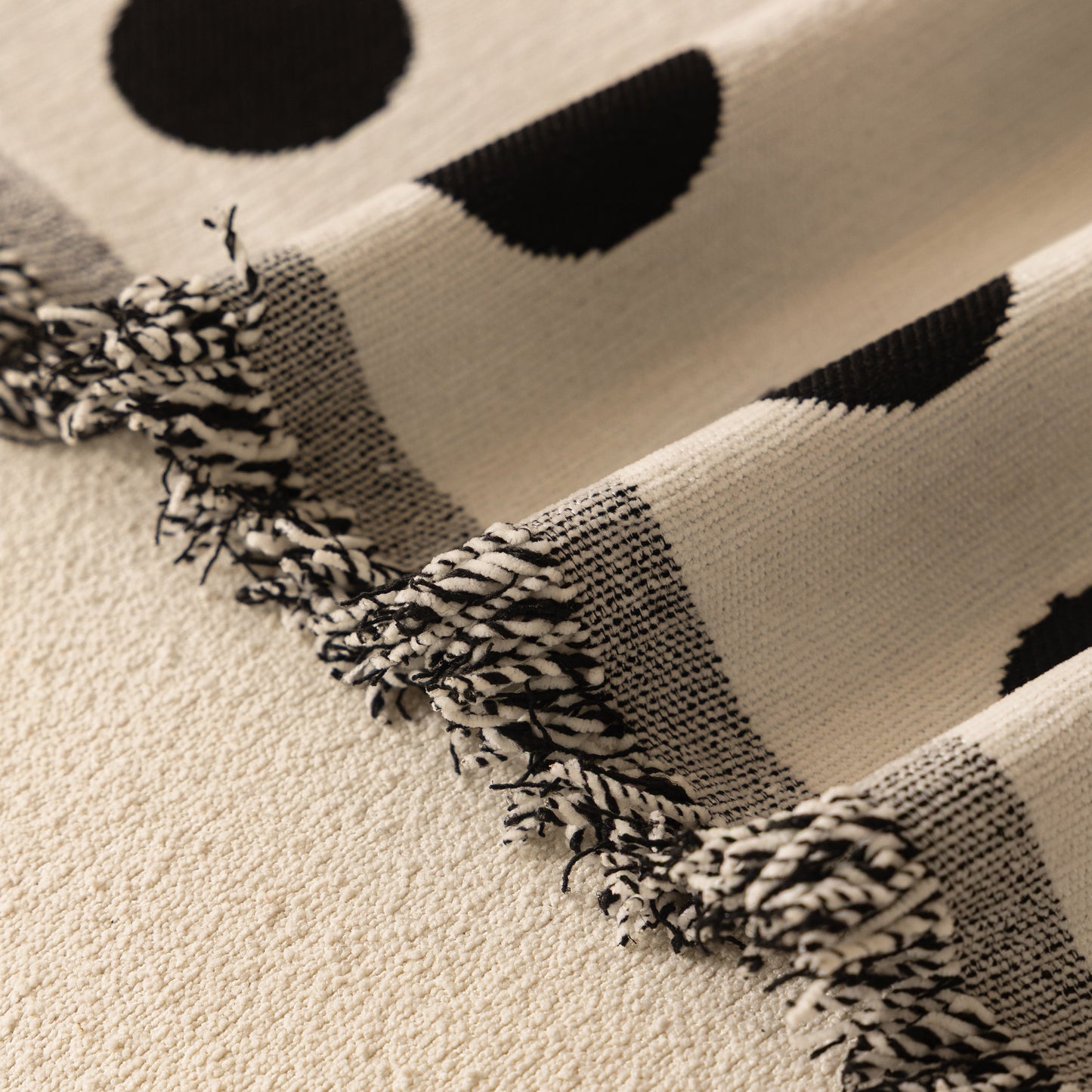 Chenille Polka Dot Sofa Cover Throw, Soft Thick Couch Cover Blanket Furniture Covers