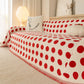 Chenille Polka Dot Sofa Cover Throw, Soft Thick Couch Cover Blanket Furniture Covers