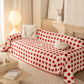 Chenille Polka Dot Sofa Cover Throw, Soft Thick Couch Cover Blanket Furniture Covers