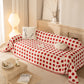 Chenille Polka Dot Sofa Cover Throw, Soft Thick Couch Cover Blanket Furniture Covers