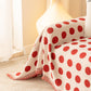 Chenille Polka Dot Sofa Cover Throw, Soft Thick Couch Cover Blanket Furniture Covers