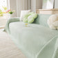 Cooling Ice Silk Sofa Throw Cover, Summer Diamond Textured Furniture Protector Blanket