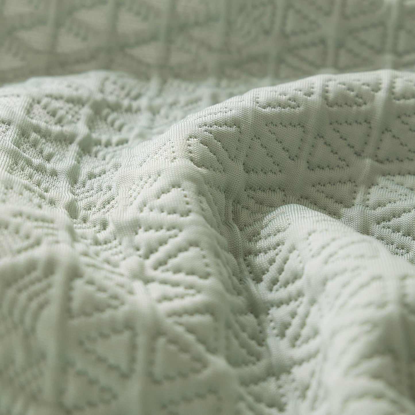 Cooling Ice Silk Sofa Throw Cover, Summer Diamond Textured Furniture Protector Blanket