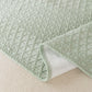 Cooling Ice Silk Sofa Throw Cover, Summer Diamond Textured Furniture Protector Blanket