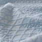 Cooling Ice Silk Sofa Throw Cover, Summer Diamond Textured Furniture Protector Blanket
