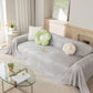 Cooling Ice Silk Sofa Throw Cover, Summer Diamond Textured Furniture Protector Blanket