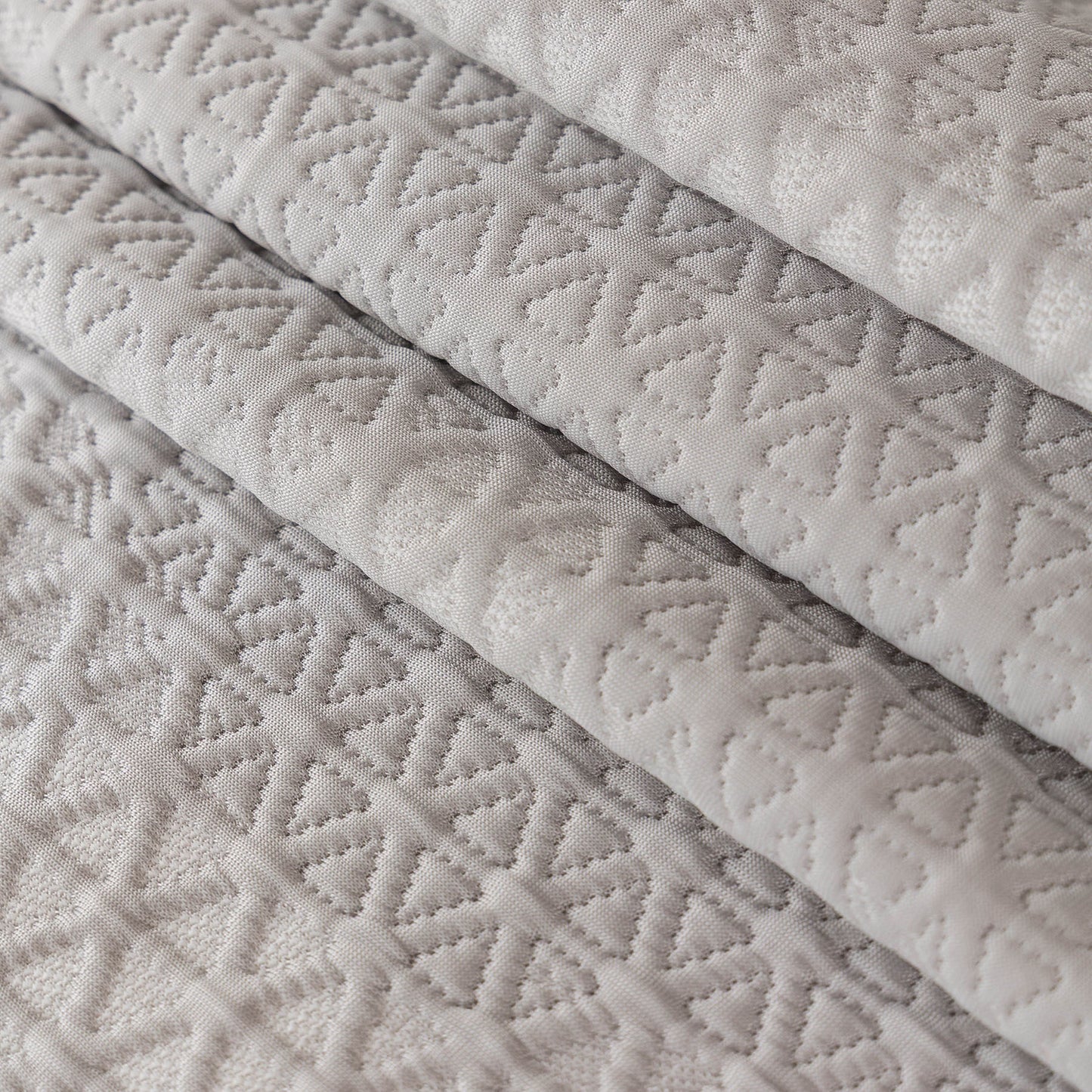 Cooling Ice Silk Sofa Throw Cover, Summer Diamond Textured Furniture Protector Blanket