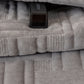 Quilted Velvet Sofa Cover, Thick Padded Couch Protector with Raised Geometric Texture