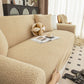 Stretch Plush Fitted Couch Slipcover Furniture Protector for 1/2/3/4/5 Cushion Couch