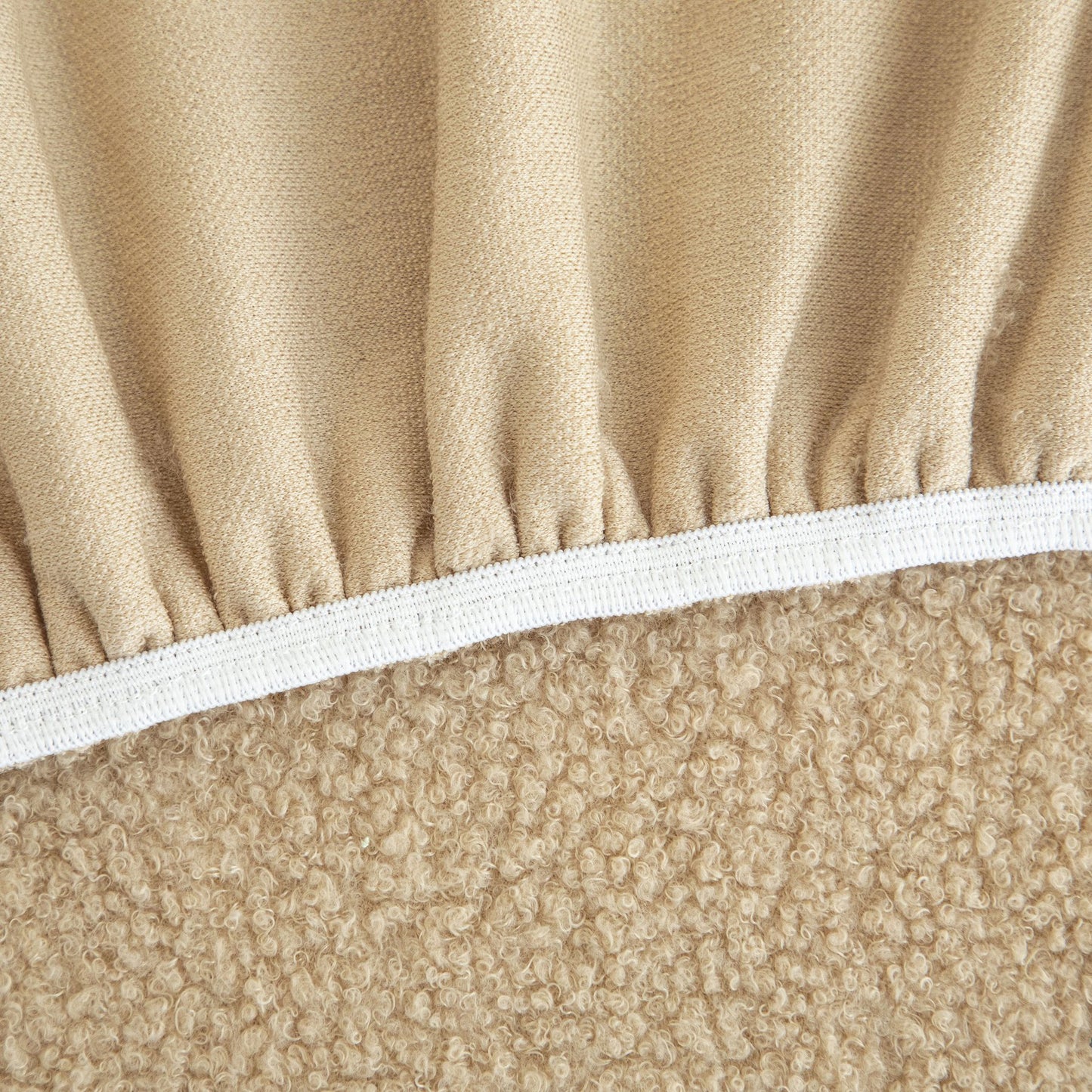 Stretch Plush Fitted Couch Slipcover Furniture Protector for 1/2/3/4/5 Cushion Couch