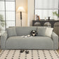 Stretch Plush Fitted Couch Slipcover Furniture Protector for 1/2/3/4/5 Cushion Couch