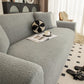 Stretch Plush Fitted Couch Slipcover Furniture Protector for 1/2/3/4/5 Cushion Couch