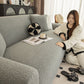 Stretch Plush Fitted Couch Slipcover Furniture Protector for 1/2/3/4/5 Cushion Couch