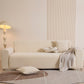 3D Jacquard Leaf Pattern Couch Slipcover, High Stretch Washable Textured Sofa Cover