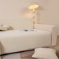 3D Jacquard Leaf Pattern Couch Slipcover, High Stretch Washable Textured Sofa Cover