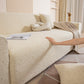 3D Jacquard Leaf Pattern Couch Slipcover, High Stretch Washable Textured Sofa Cover