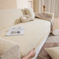 3D Jacquard Leaf Pattern Couch Slipcover, High Stretch Washable Textured Sofa Cover