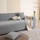 3D Jacquard Leaf Pattern Couch Slipcover, High Stretch Washable Textured Sofa Cover