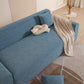 3D Jacquard Leaf Pattern Couch Slipcover, High Stretch Washable Textured Sofa Cover