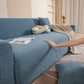 3D Jacquard Leaf Pattern Couch Slipcover, High Stretch Washable Textured Sofa Cover