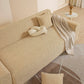 3D Jacquard Leaf Pattern Couch Slipcover, High Stretch Washable Textured Sofa Cover