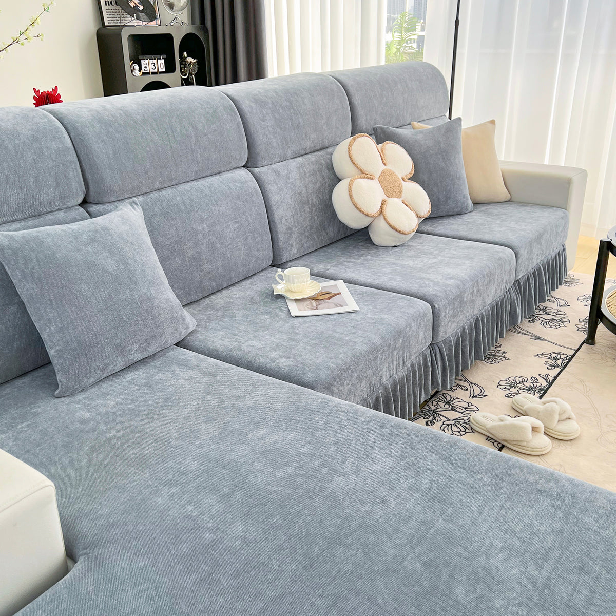 Universelle elastische Sofabezug für das Sofa, dehnbarer Sofakissenbez – Slipcover KAS™