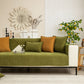 Herringbone Quilted Couch Seat and Backrest Cover, Separate Sofa Cushion Covers