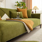 Herringbone Quilted Couch Seat and Backrest Cover, Separate Sofa Cushion Covers
