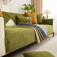 Herringbone Quilted Couch Seat and Backrest Cover, Separate Sofa Cushion Covers