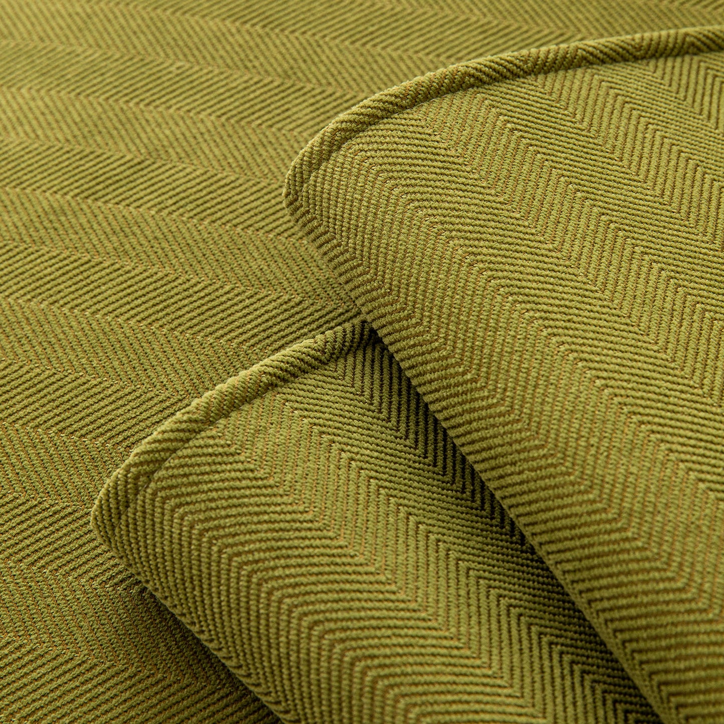 Herringbone Quilted Couch Seat and Backrest Cover, Separate Sofa Cushion Covers