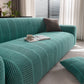 High Stretch Chevron Sofa Cover, Soft Washable Textured Jacquard Slipcover for Couch