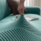 High Stretch Chevron Sofa Cover, Soft Washable Textured Jacquard Slipcover for Couch