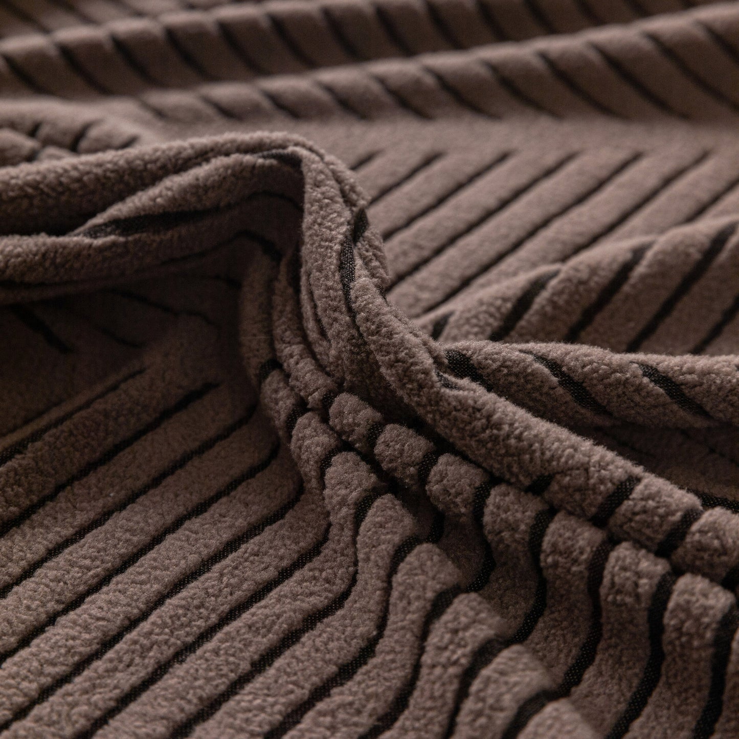 High Stretch Chevron Sofa Cover, Soft Washable Textured Jacquard Slipcover for Couch