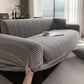 High Stretch Chevron Sofa Cover, Soft Washable Textured Jacquard Slipcover for Couch