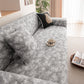 High Stretch Thick 3D Spacer Sofa Cover, Air-Layer Jacquard Cushioned Couch Slipcover