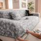 High Stretch Thick 3D Spacer Sofa Cover, Air-Layer Jacquard Cushioned Couch Slipcover