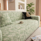 High Stretch Thick 3D Spacer Sofa Cover, Air-Layer Jacquard Cushioned Couch Slipcover