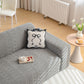 High Stretch Embossed Geometric Slipcover for Couch, Cozy Plush Fleece Couch Cover