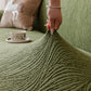 Elastic Stretch Sofa Cover Slipcover,  Thick Plush Wavy Flowing Texture Couch Cover