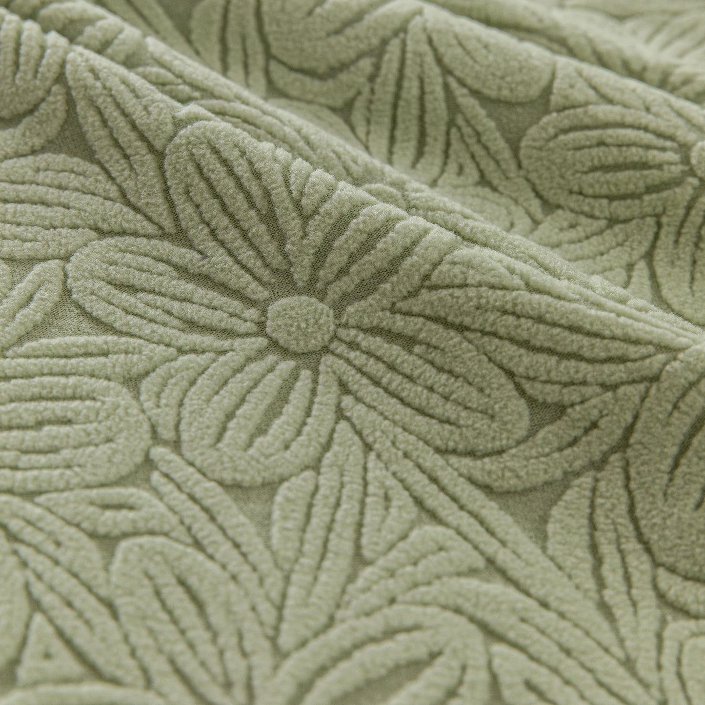 High Elastic Floral Couch Slipcover, Jacquard Stretch Non-Slip Furniture Protector