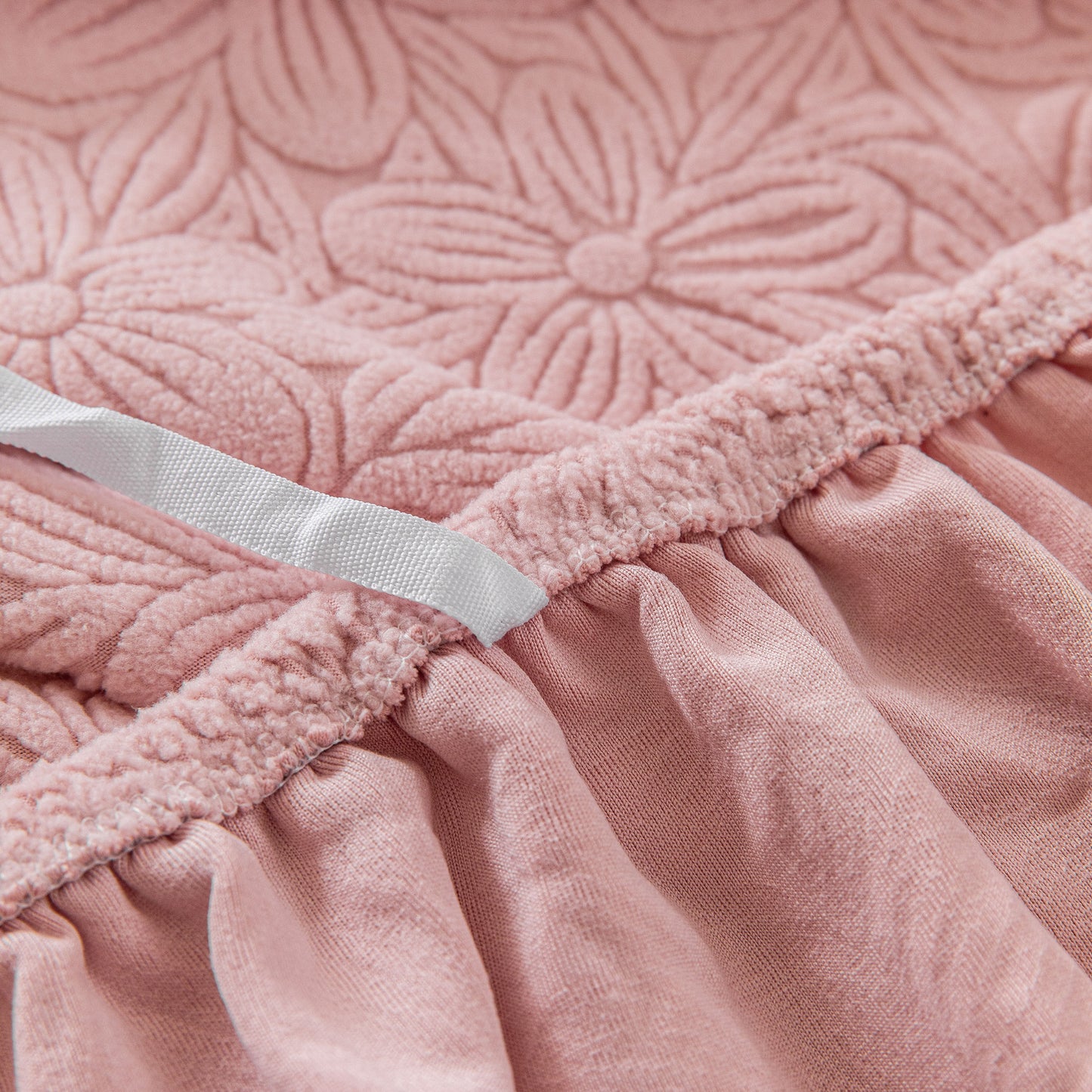 High Elastic Floral Couch Slipcover, Jacquard Stretch Non-Slip Furniture Protector