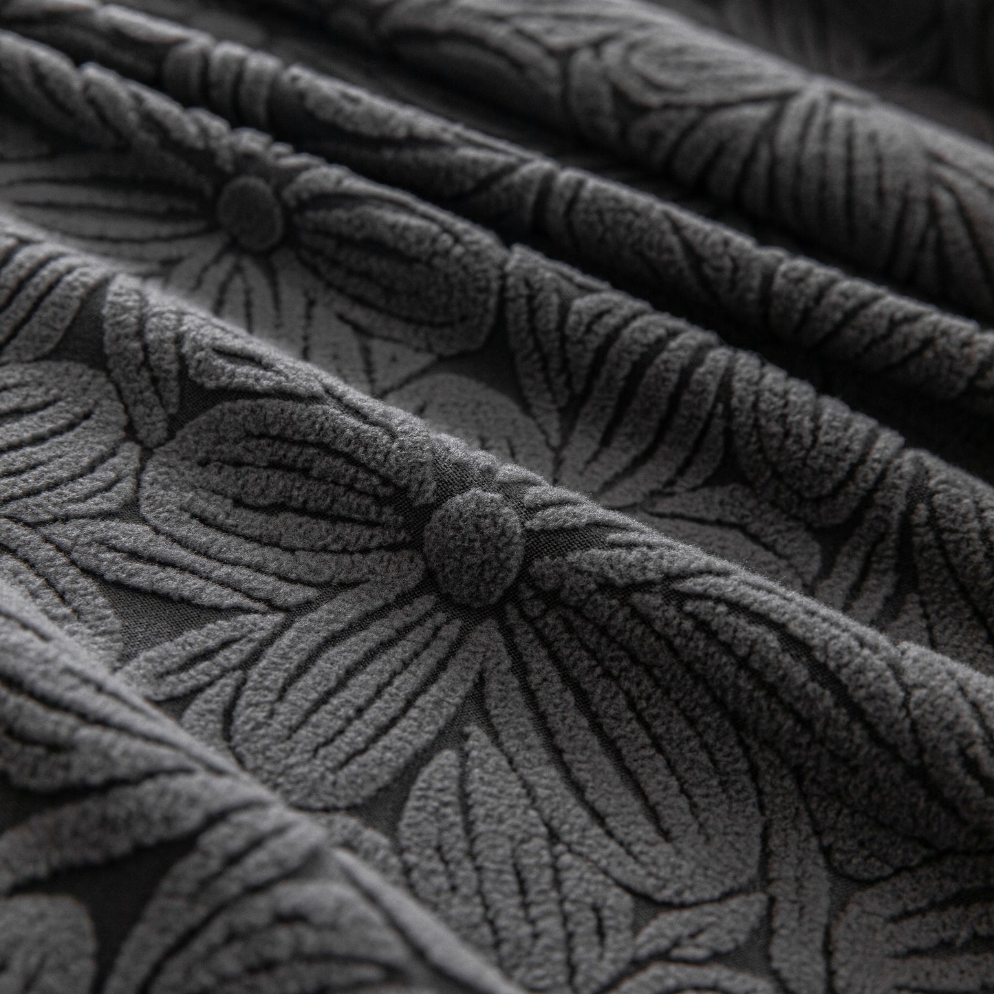 High Elastic Floral Couch Slipcover, Jacquard Stretch Non-Slip Furniture Protector