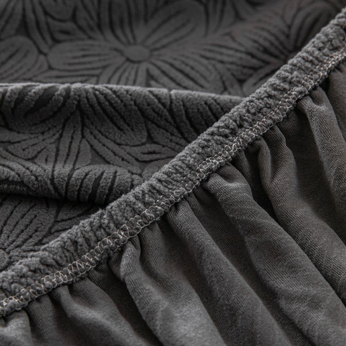 High Elastic Floral Couch Slipcover, Jacquard Stretch Non-Slip Furniture Protector