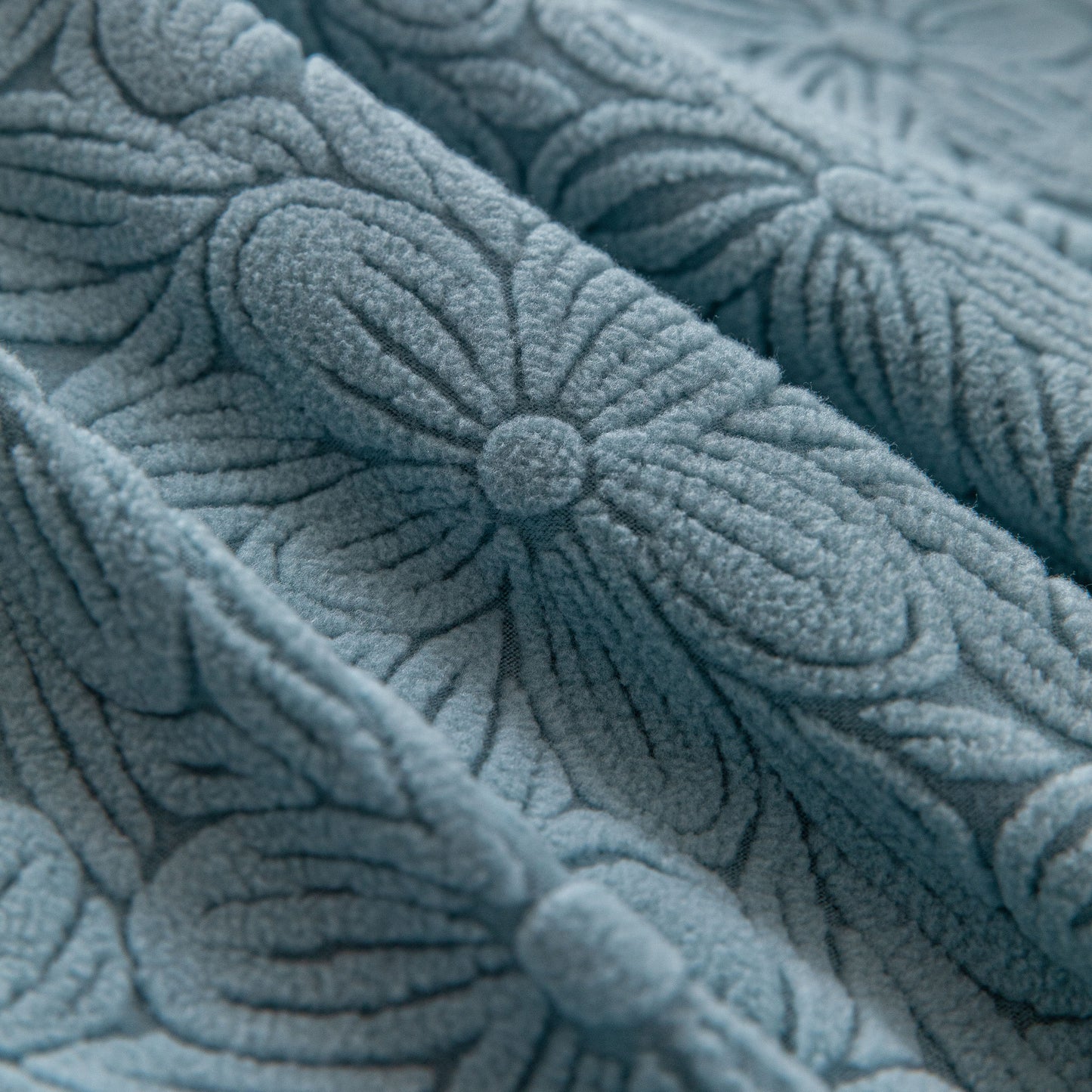 High Elastic Floral Couch Slipcover, Jacquard Stretch Non-Slip Furniture Protector