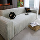 High Stretch Couch Slipcover with Abstract Stripe, Washable Non-Slip Cover for Dogs